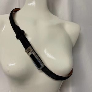 Brighton Belt Hair on Leather Skinny 04508 ML 32